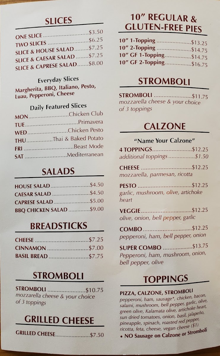 Menu Sweet Basil Pizzeria-3