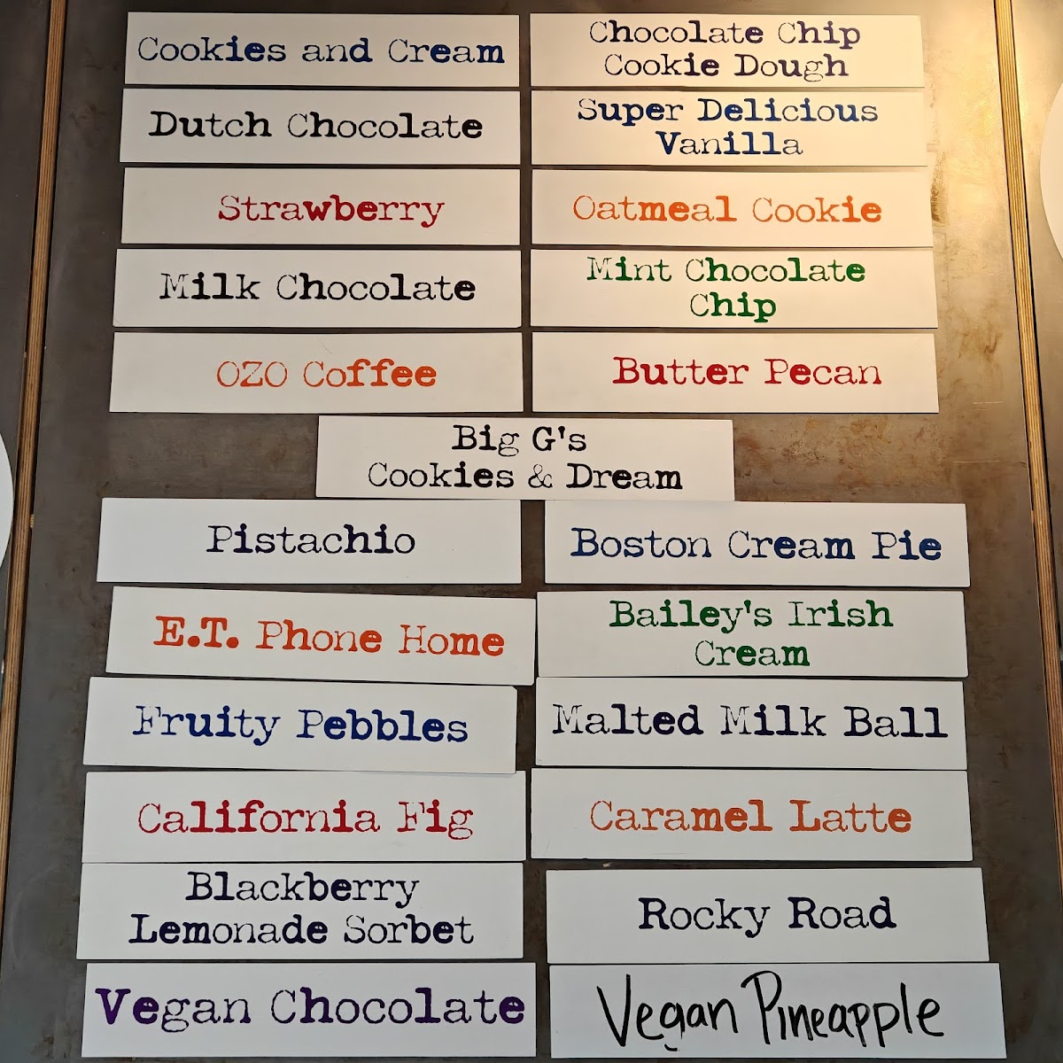 Menu Sweet Cow-1