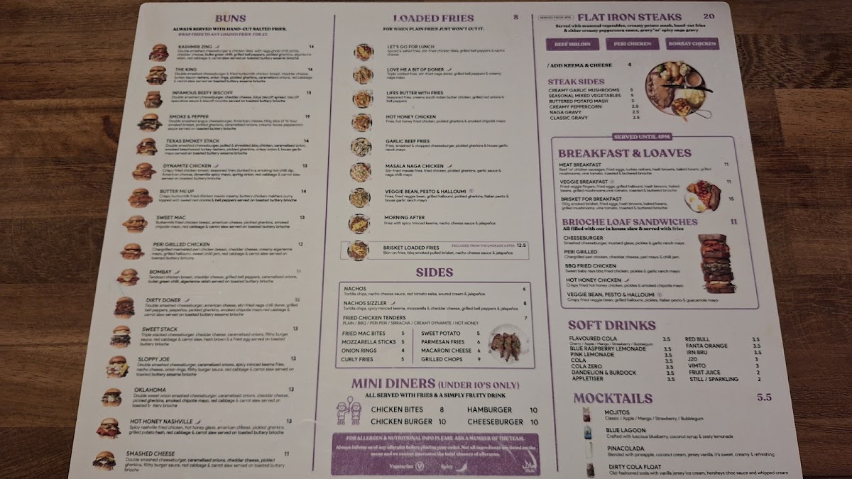 Menu Sweet Diner-1