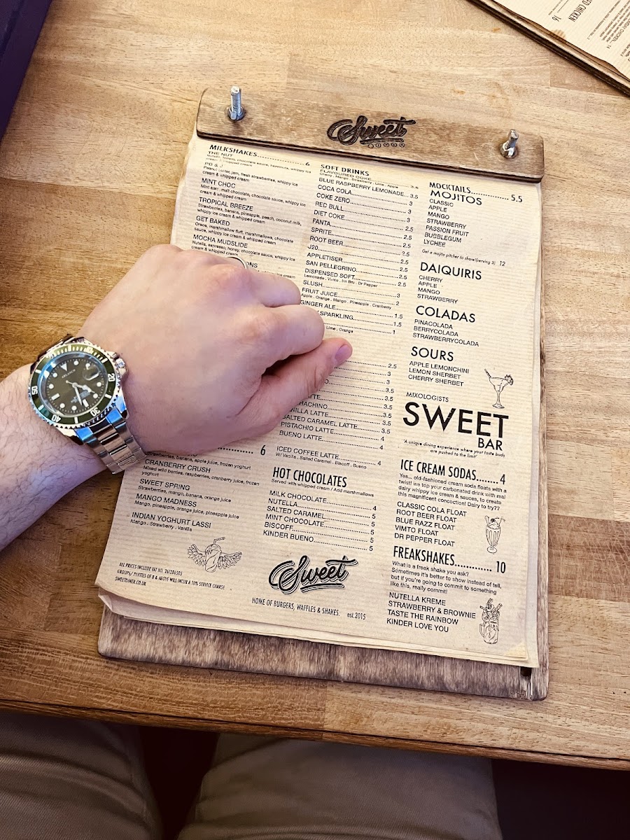 Menu Sweet Diner-10