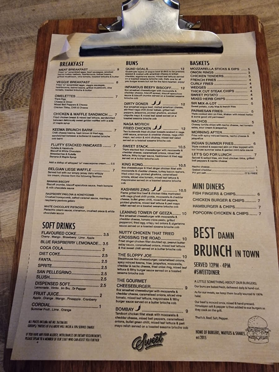 Menu Sweet Diner-5