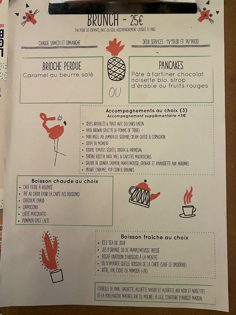 Menu Sweet Flamingo-5