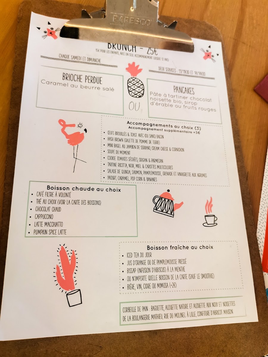 Menu Sweet Flamingo-6