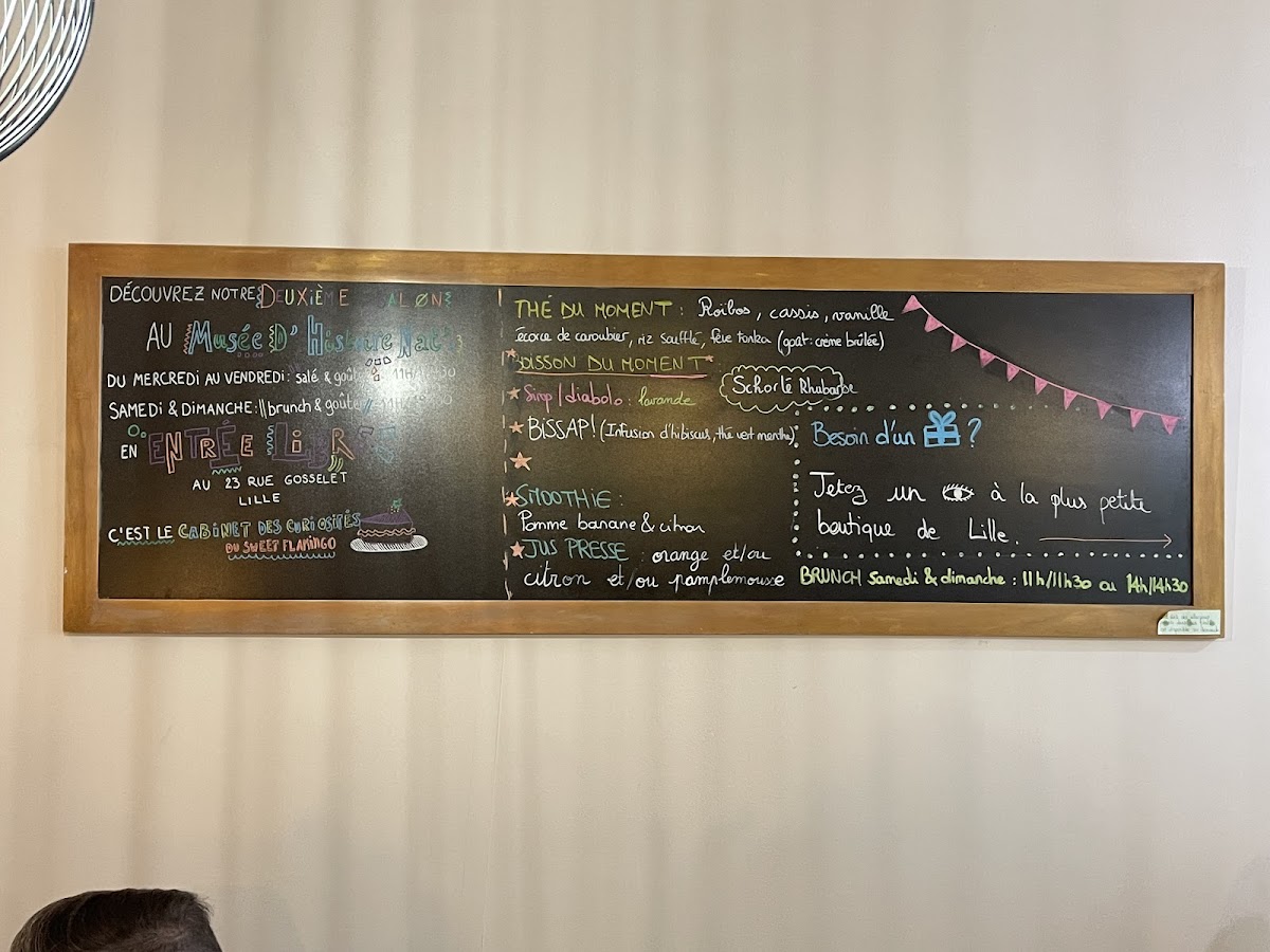 Menu Sweet Flamingo-8