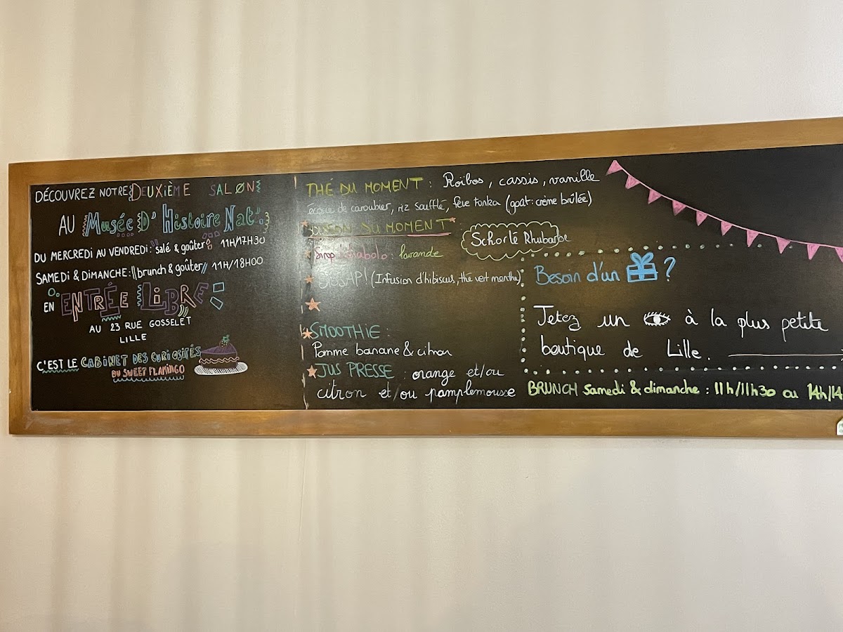 Menu Sweet Flamingo-9