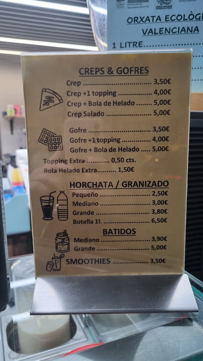 Menu Sweet Gocho - Heladería & Crepería-2