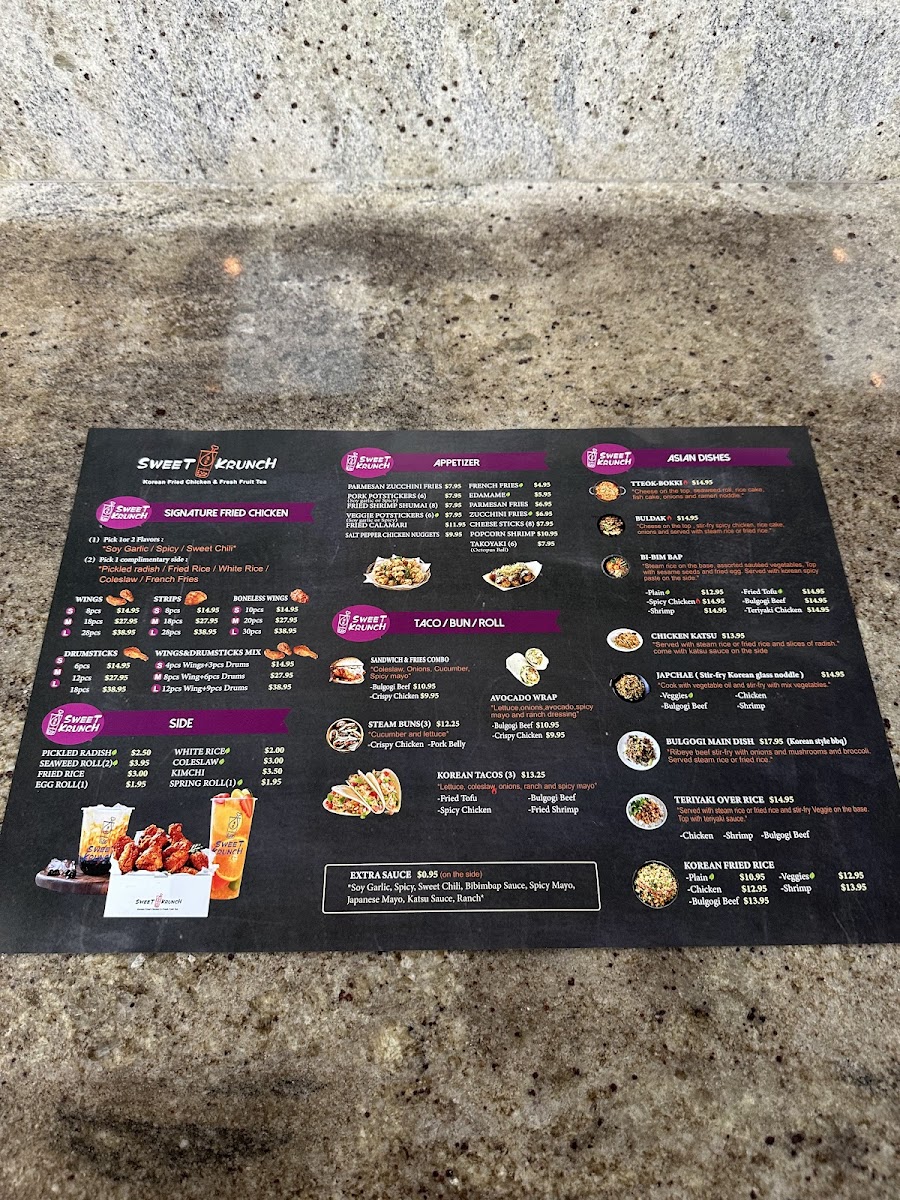 Menu Sweet Krunch - Bradenton-2