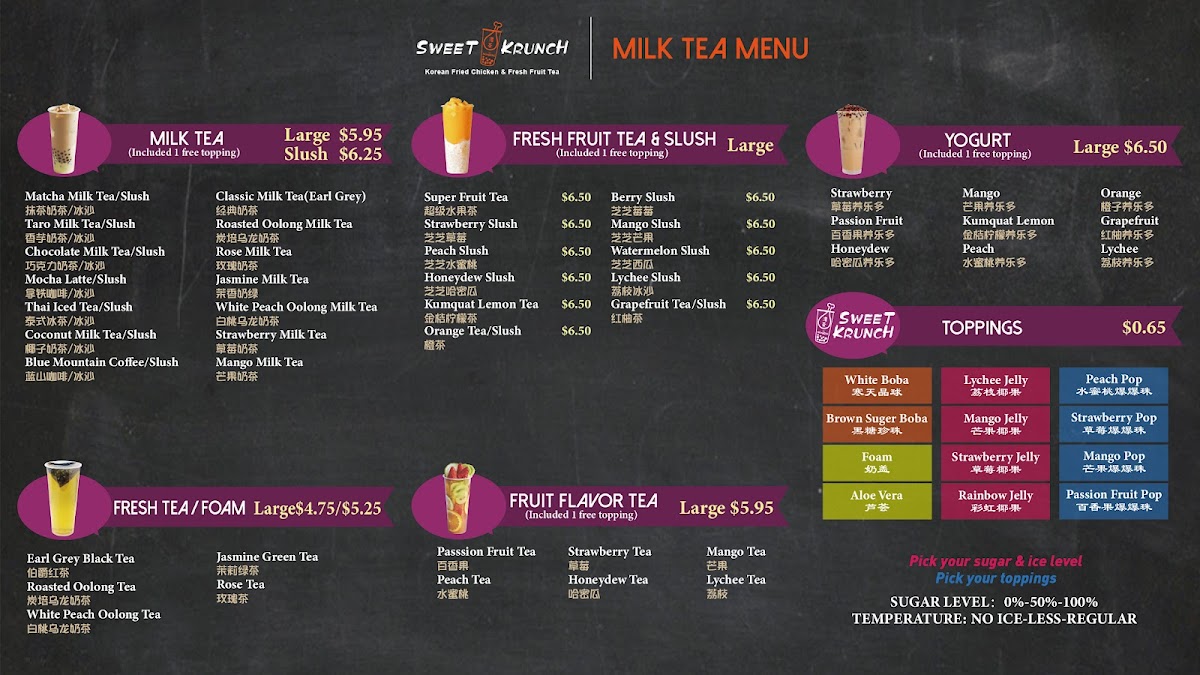 Menu Sweet Krunch - Bradenton-5