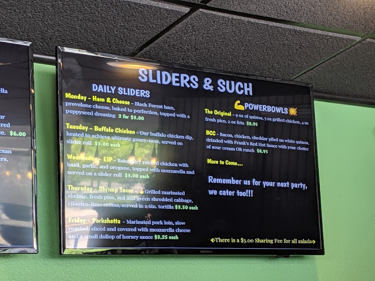 Menu Sweet Melissa's Good Eats-7