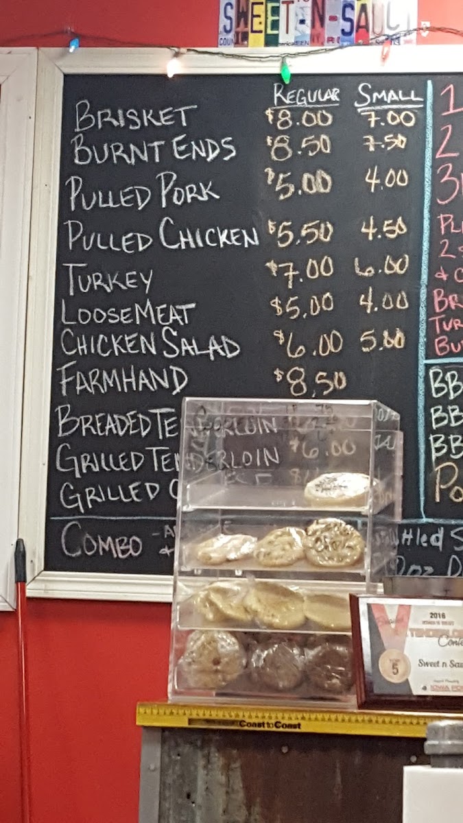 Menu Sweet 'n Saucy Bbq & Catering-5
