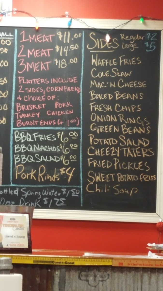 Menu Sweet 'n Saucy Bbq & Catering-6
