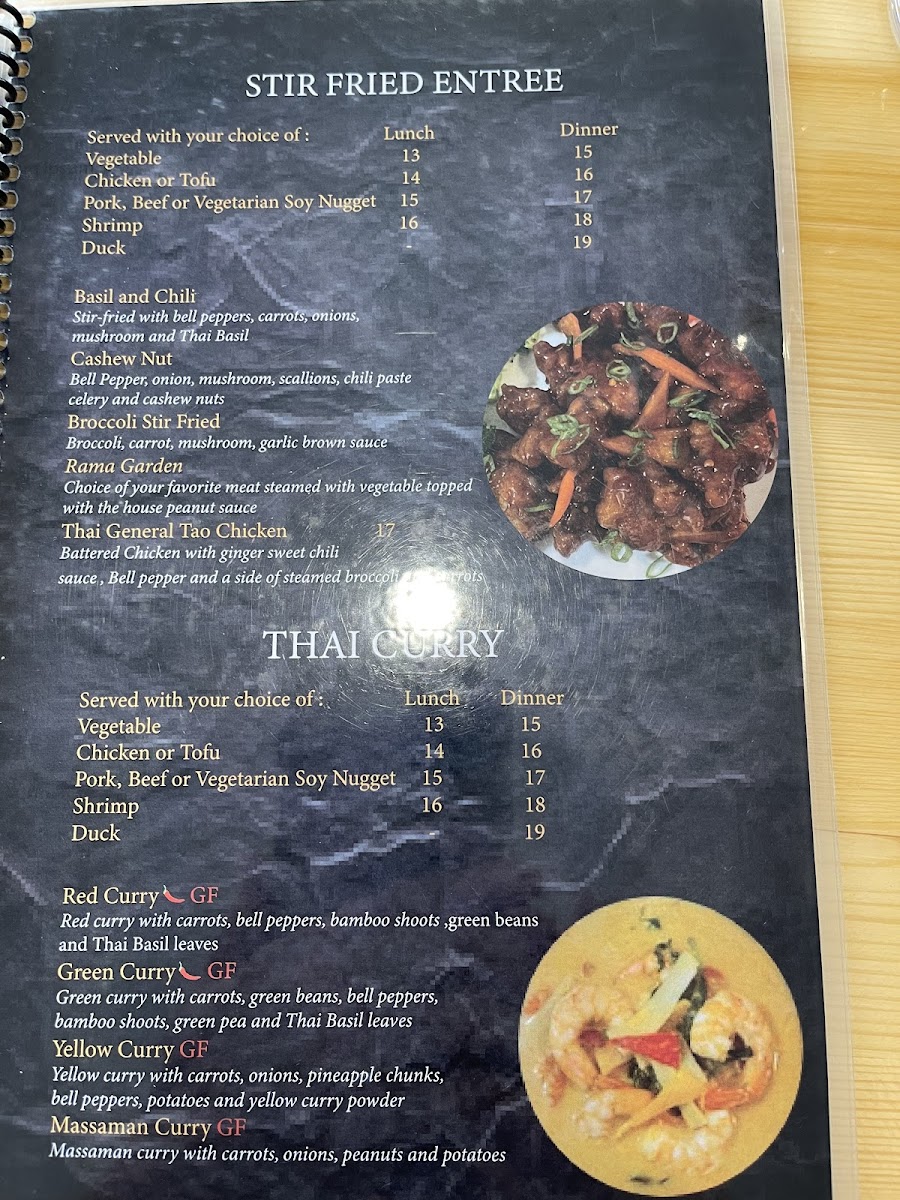 Menu Sweet Rice Thai Sushi-1