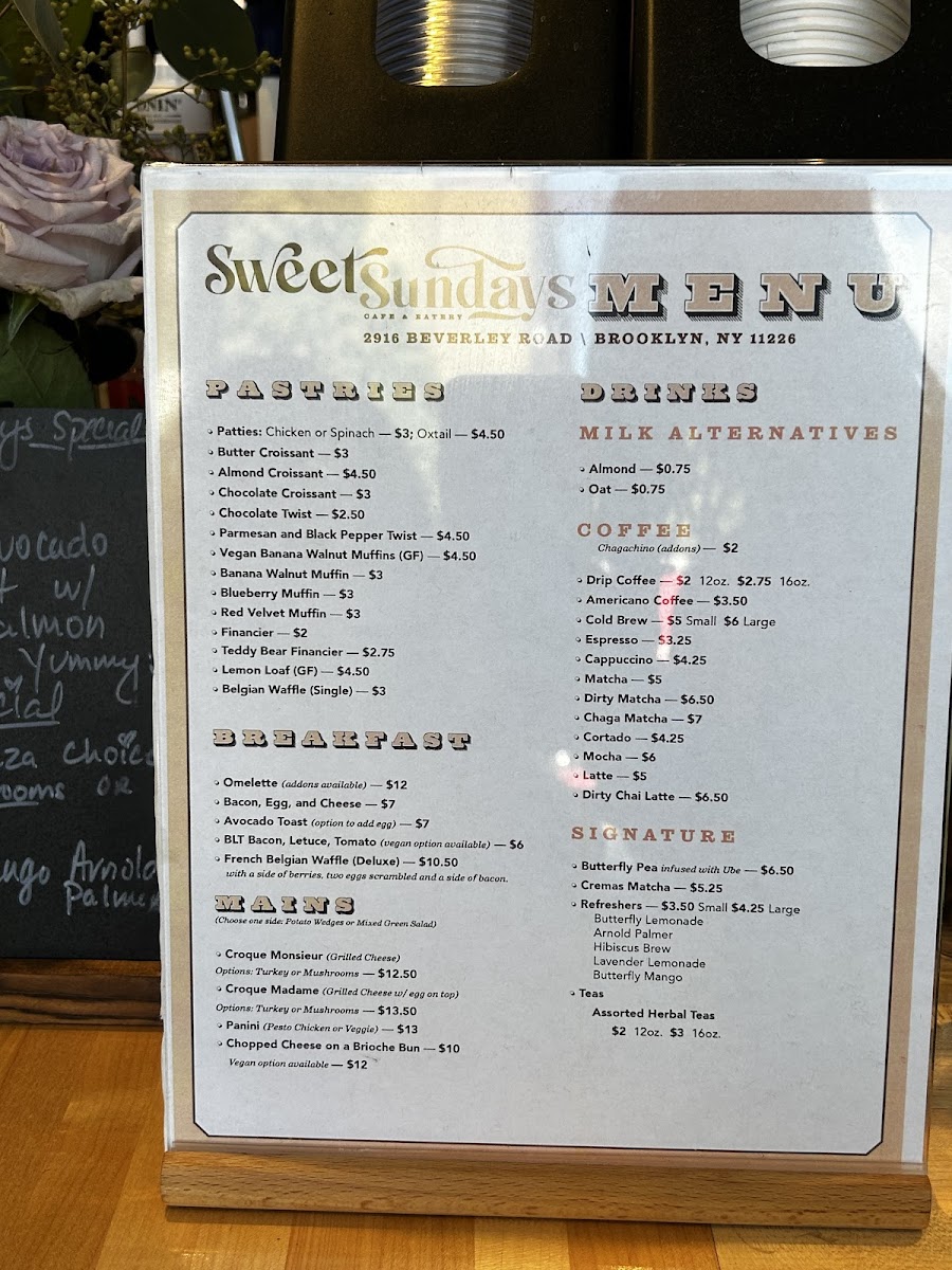 Menu Sweet Sundays Cafe-6