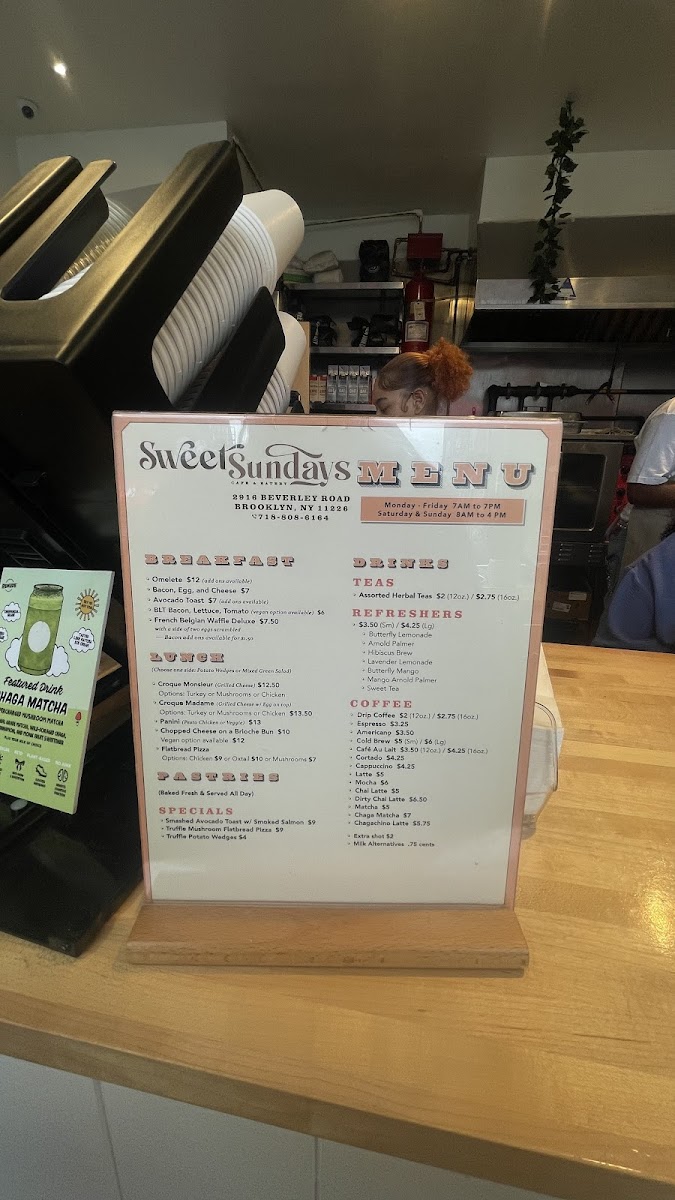 Menu Sweet Sundays Cafe-7