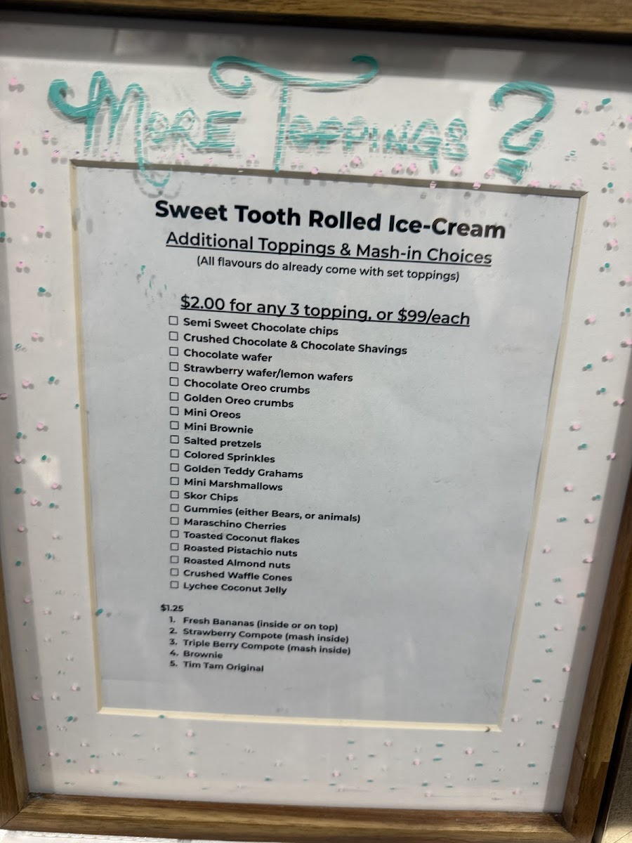 Menu Sweet Tooth Rolled Ice Cream-5