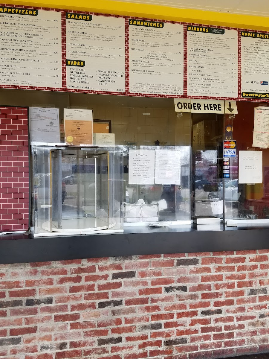 Menu Sweetwater Express-2