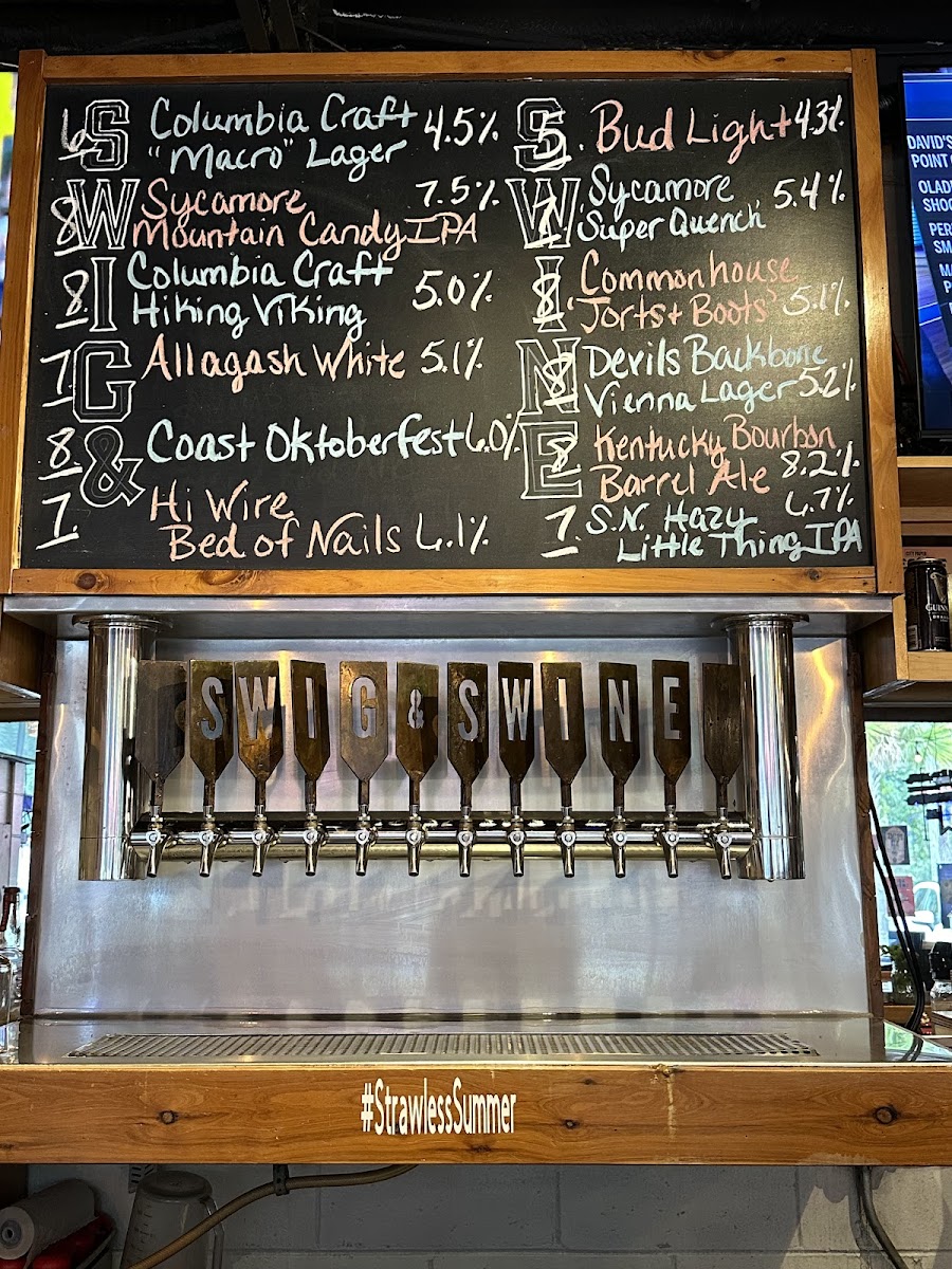 Menu Swig & Swine-6