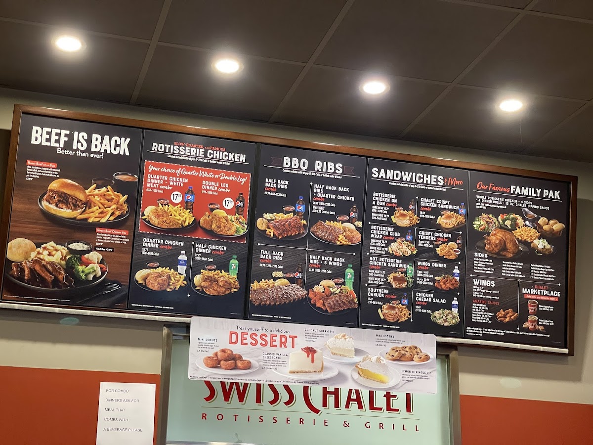 Menu Swiss Chalet-2