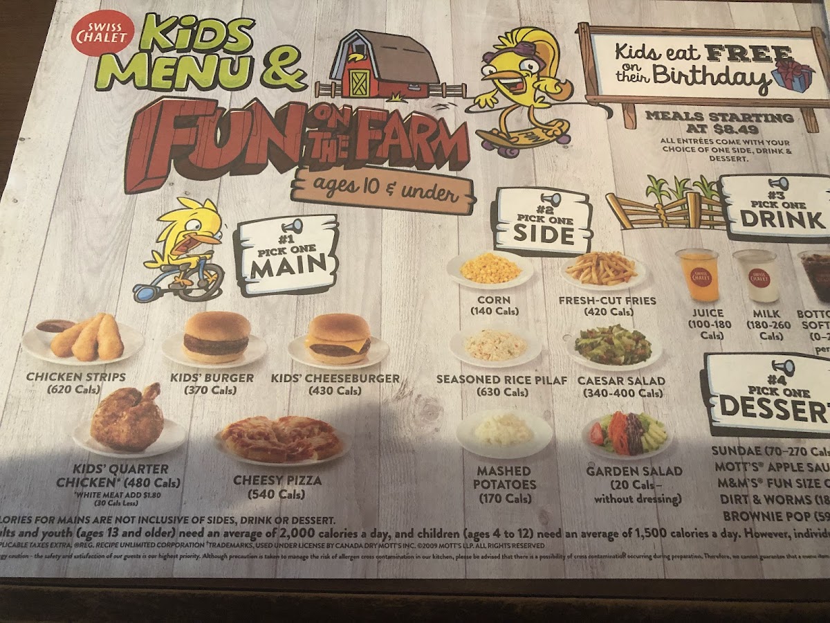 Menu Swiss Chalet-3