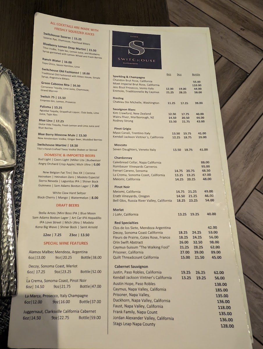 Menu Switchouse-2