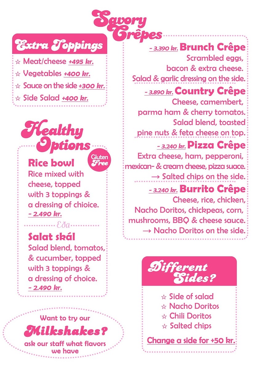 Menu Sykurverk Café-4