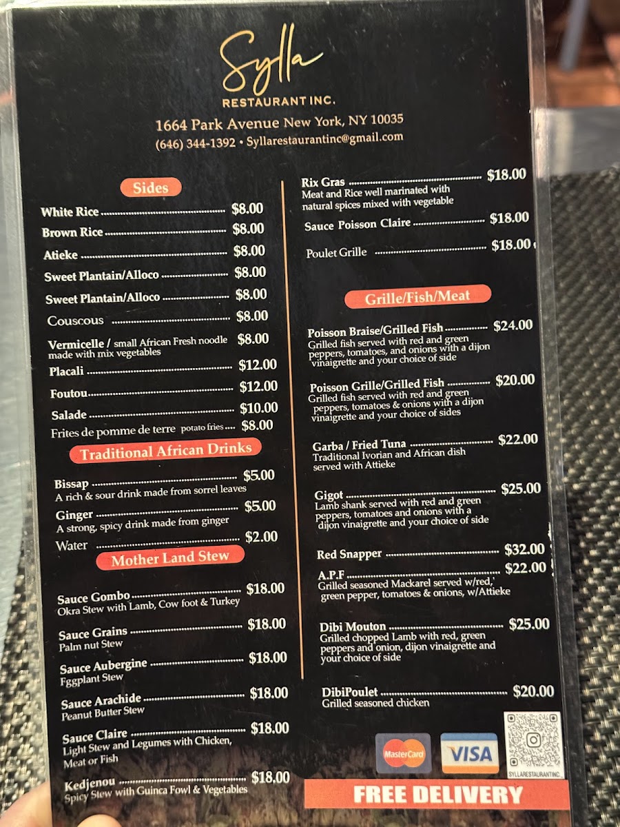 Menu Sylla-1