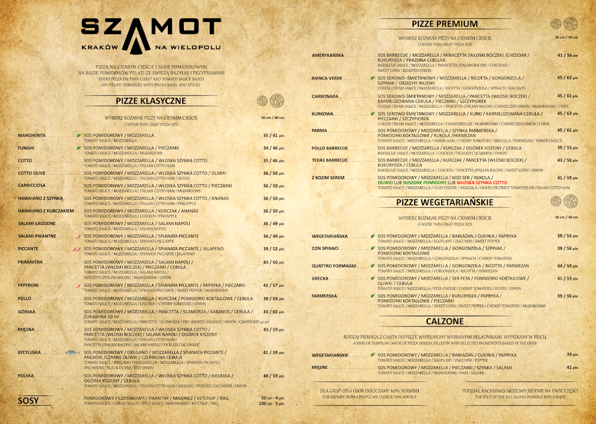 Menu Szamot Bistro-1