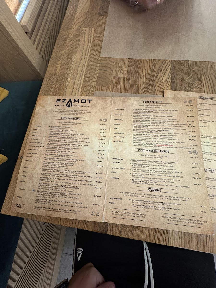 Menu Szamot Bistro-8