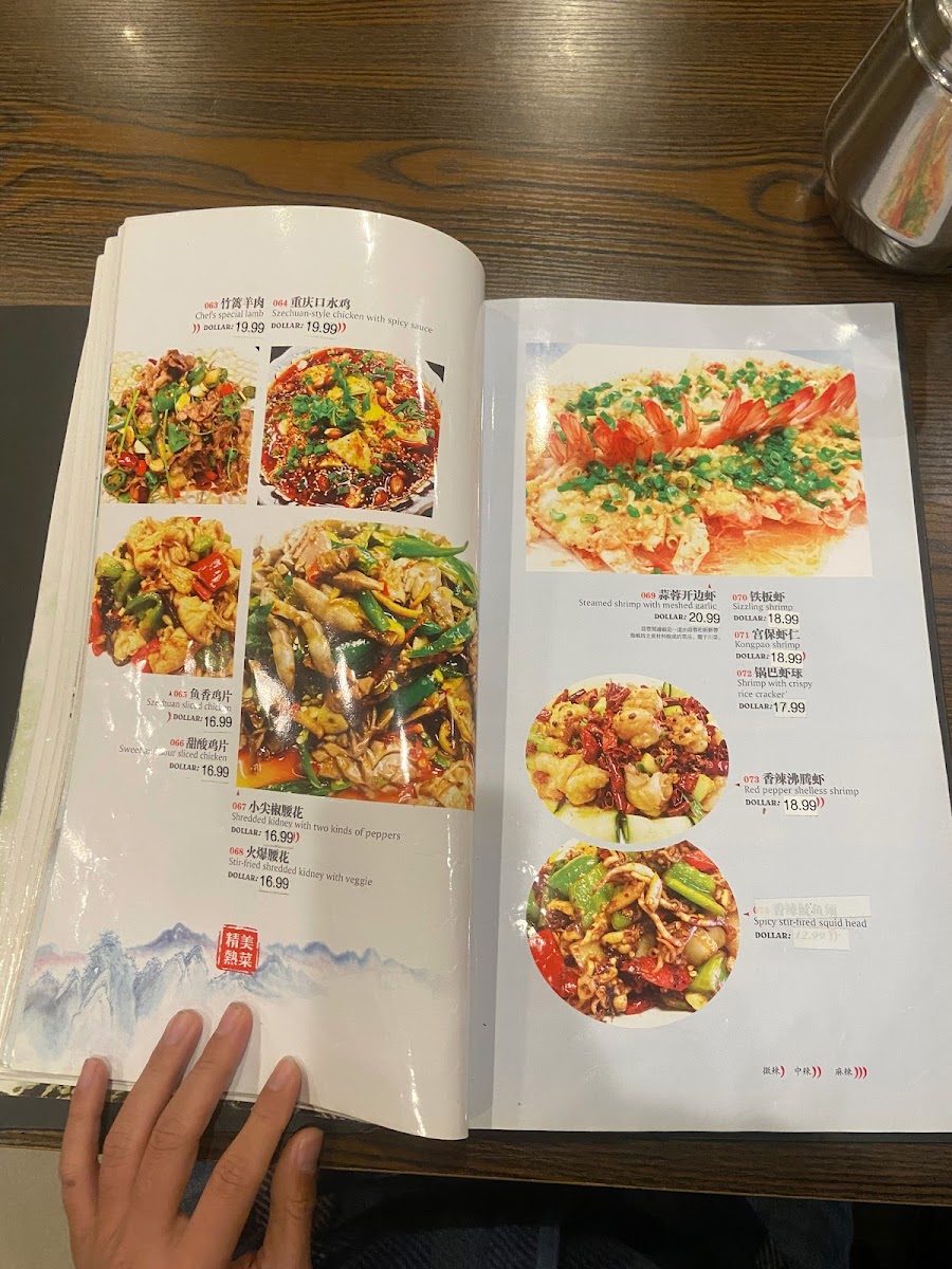 Menu Szechuan Chef Chinese Cuisine-1