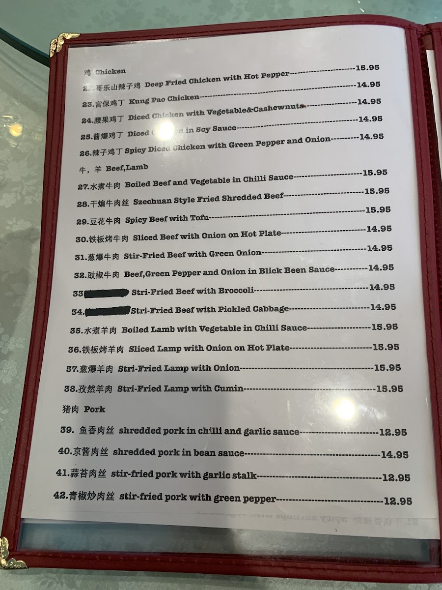 Menu Szechuan Delicious Restaurant-6