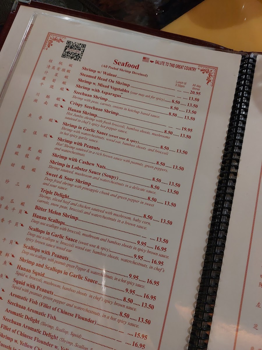 Menu Szechuan House-4