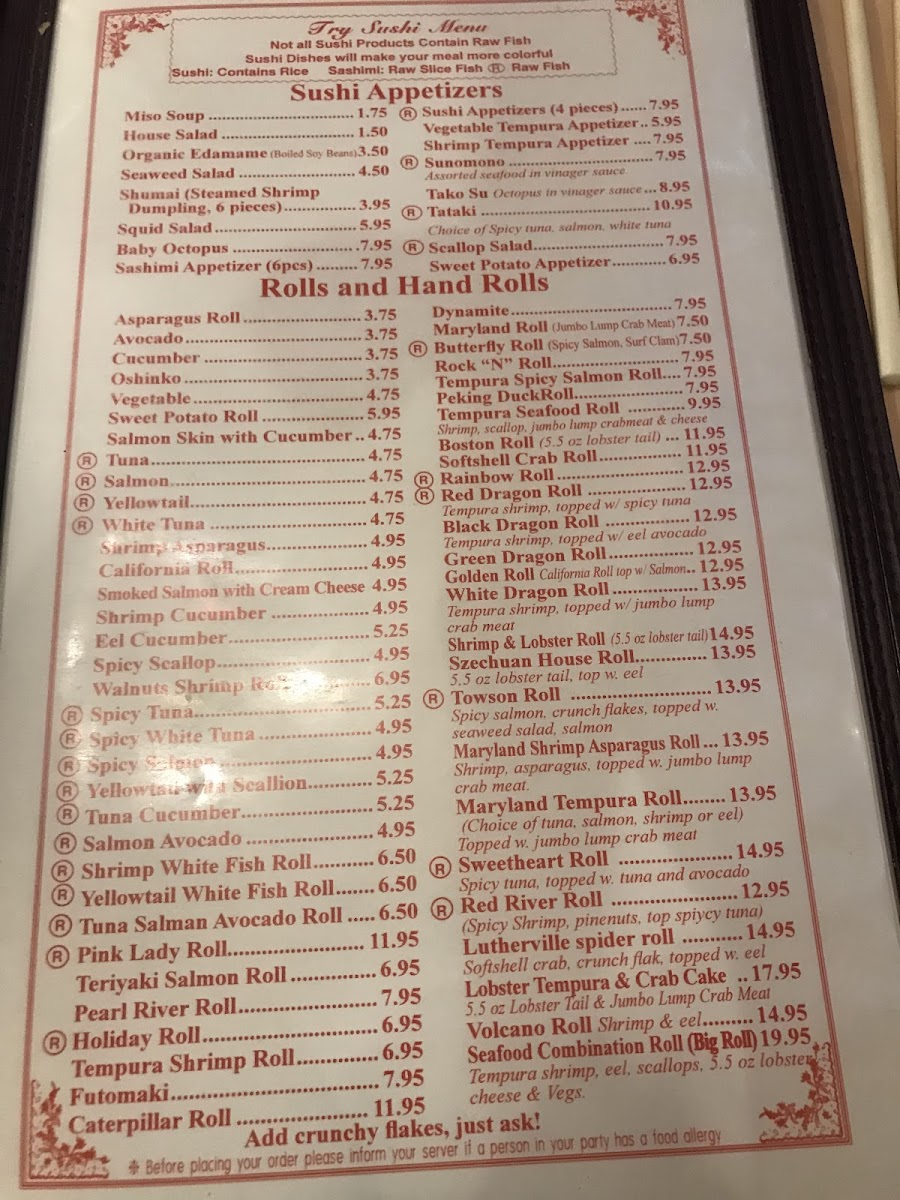 Menu Szechuan House-7