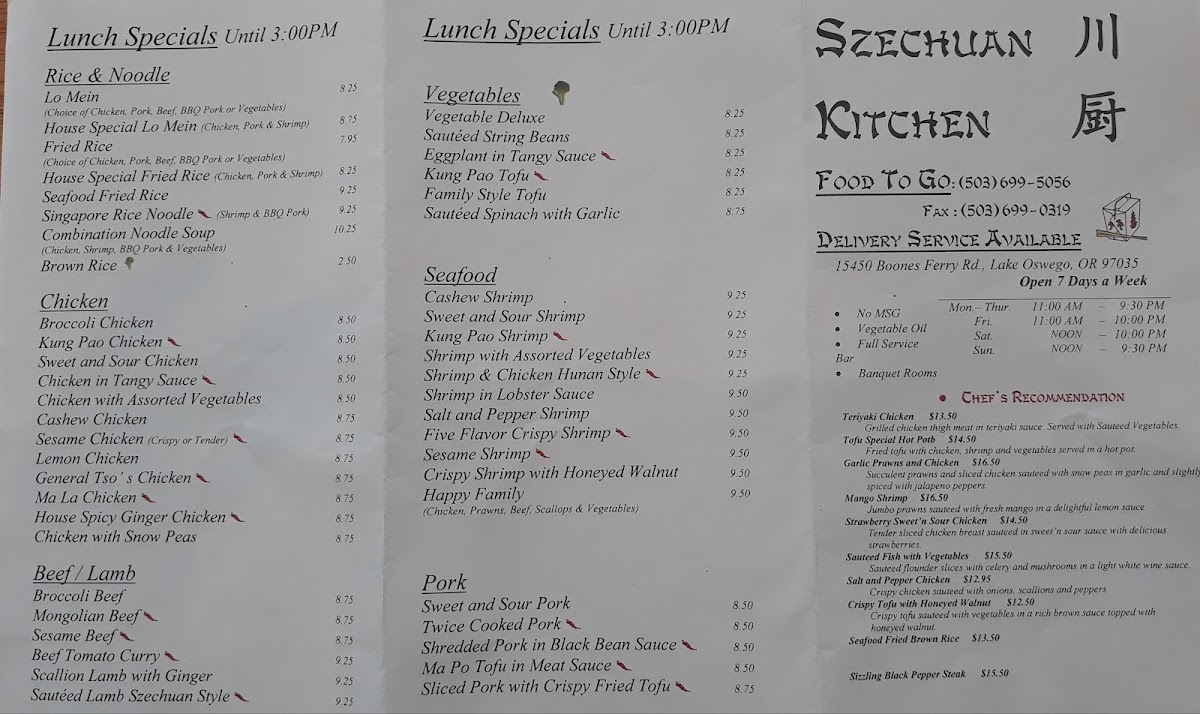 Menu Szechuan Kitchen-10