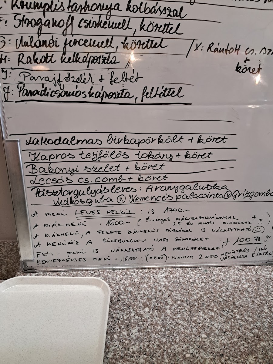Menu Szote Ételbár-1