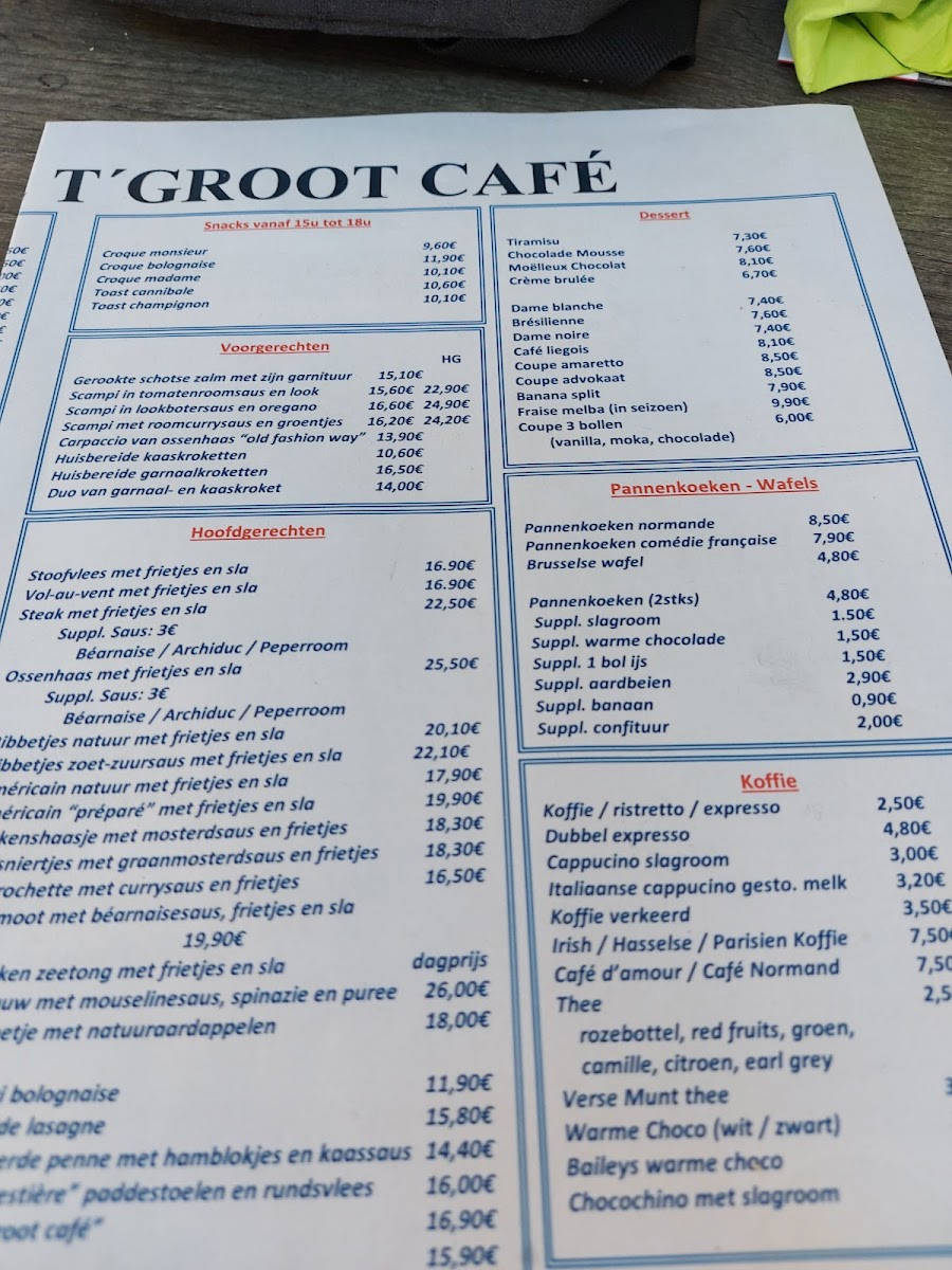 Menu T Groot Café-1