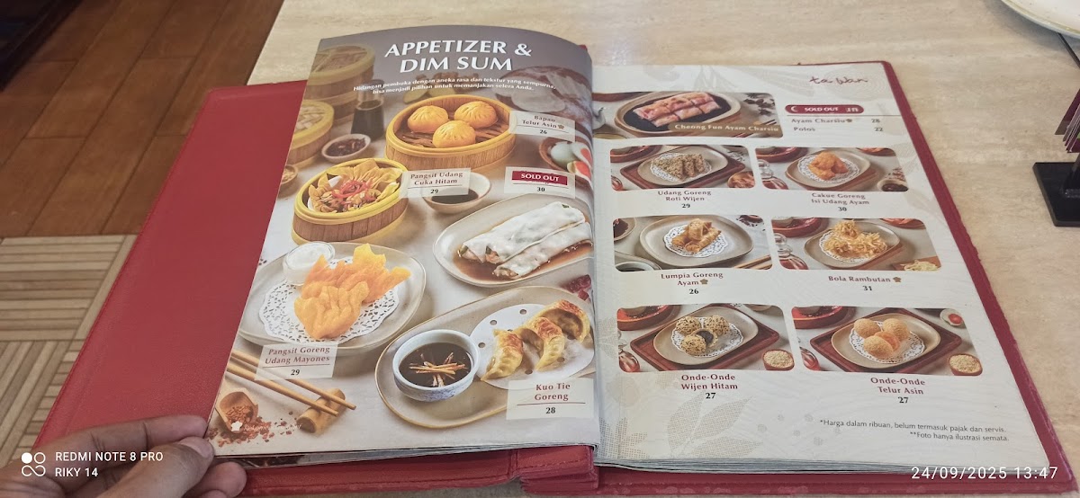 Menu Ta Wan - Bintaro Jaya Xchange Mall-2