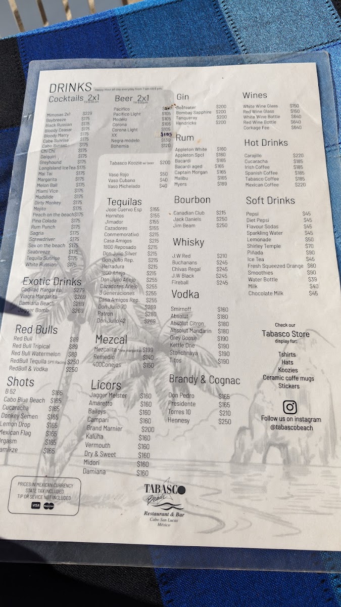 Menu Tabasco Beach-10
