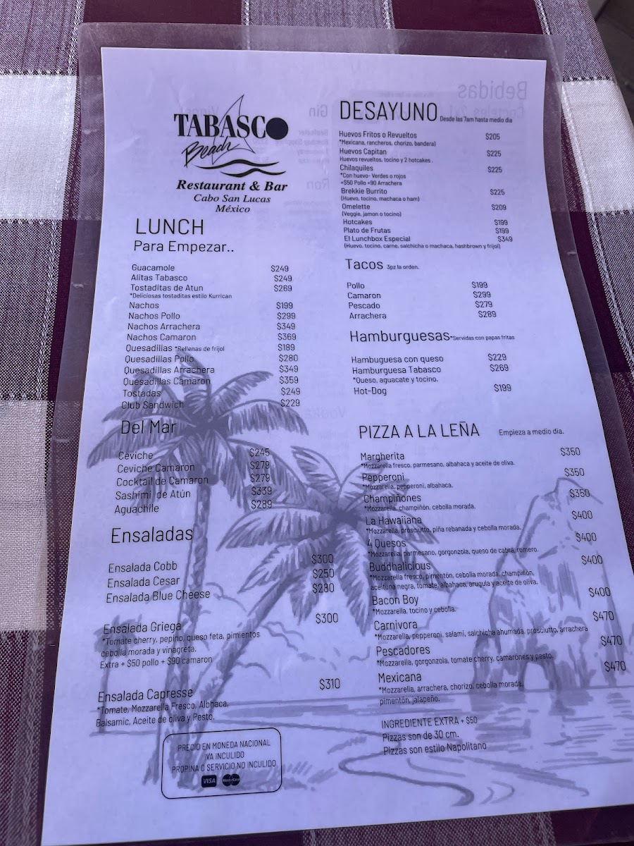 Menu Tabasco Beach-9