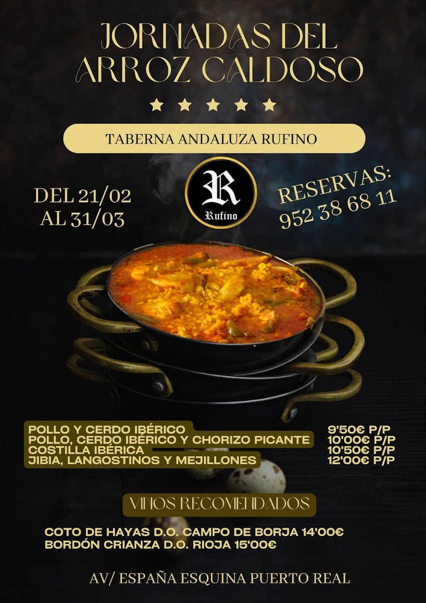 Menu Taberna Andaluza Rufino-5