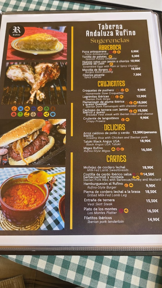 Menu Taberna Andaluza Rufino-6