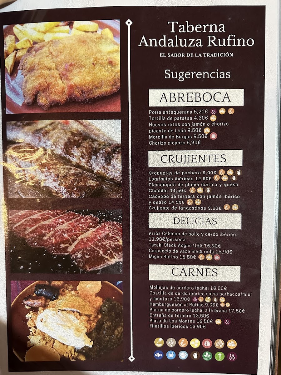 Menu Taberna Andaluza Rufino-7