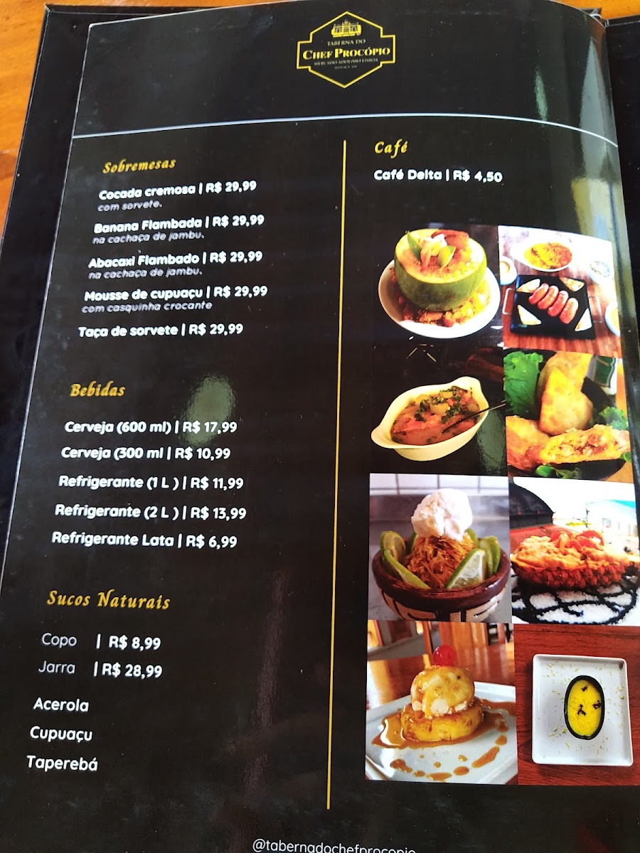 Menu Taberna Do Chef Procópio-6