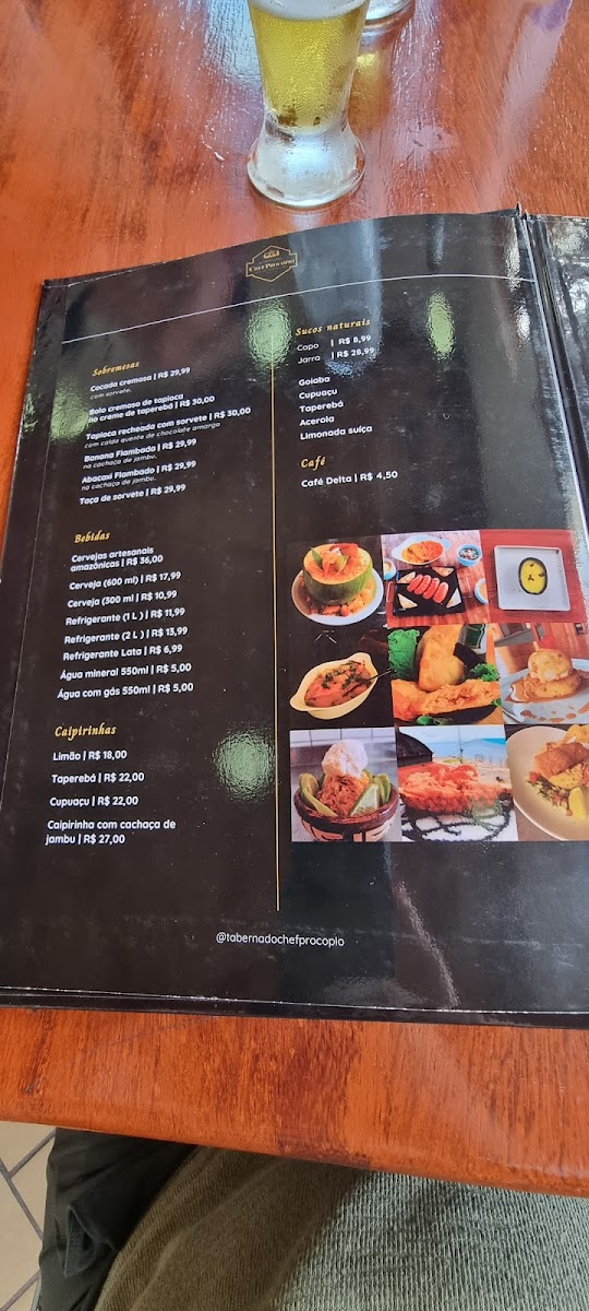 Menu Taberna Do Chef Procópio-8