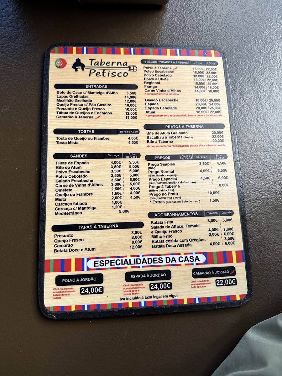 Menu Taberna Do Petisco-4