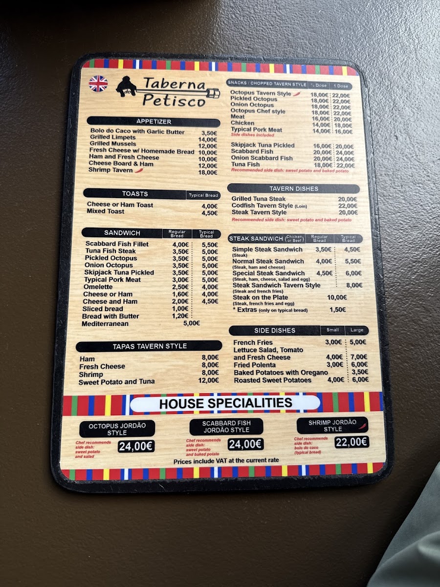 Menu Taberna Do Petisco-6