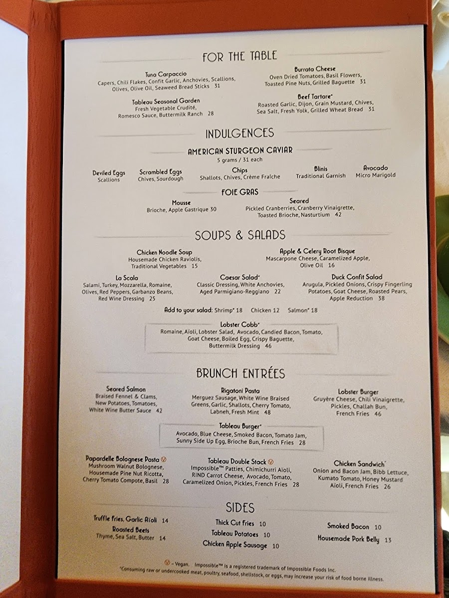Menu Tableau-4