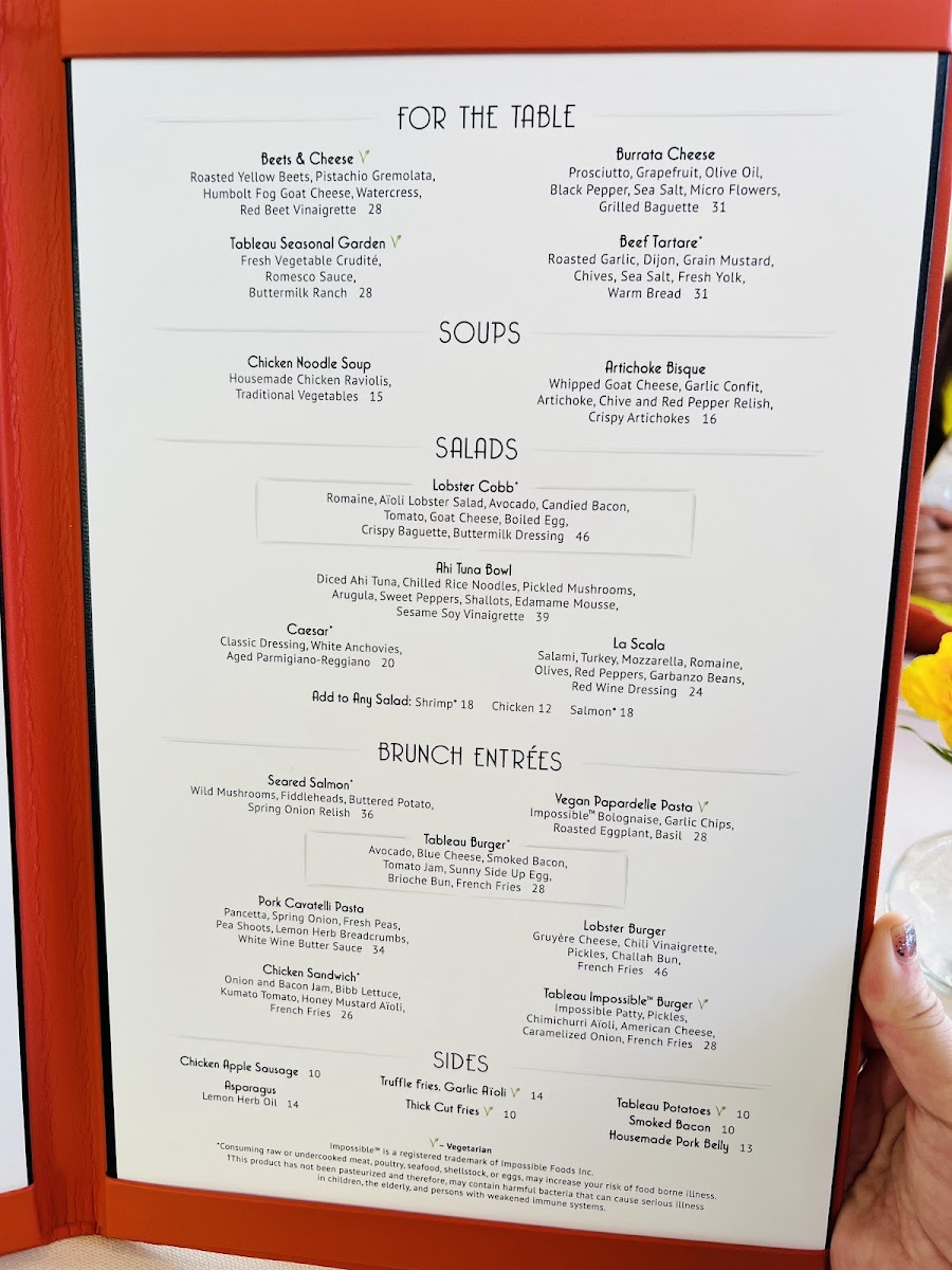Menu Tableau-5