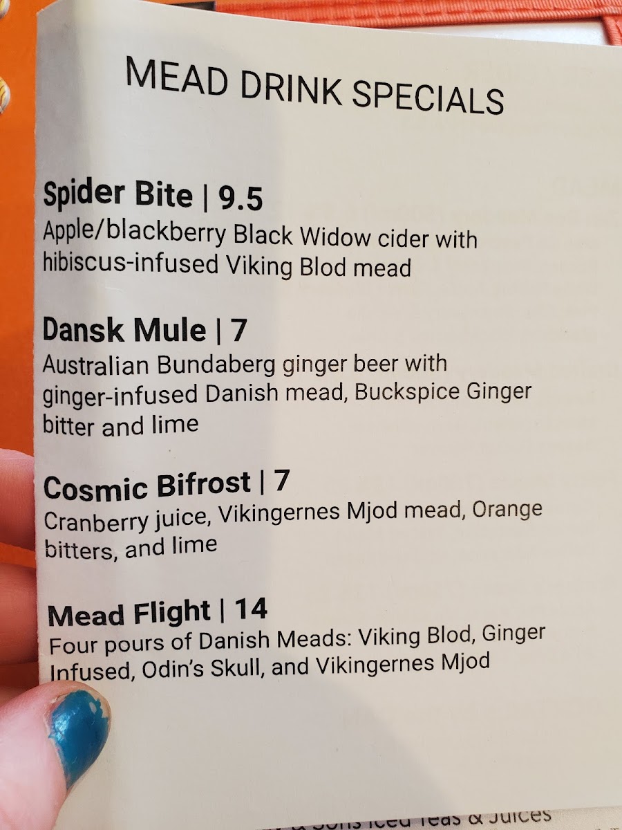 Menu Tabletop Game Café-5