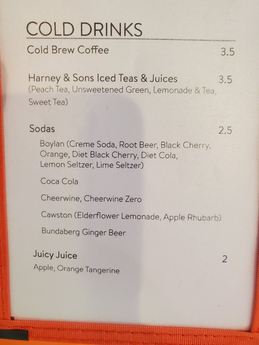 Menu Tabletop Game Café-7