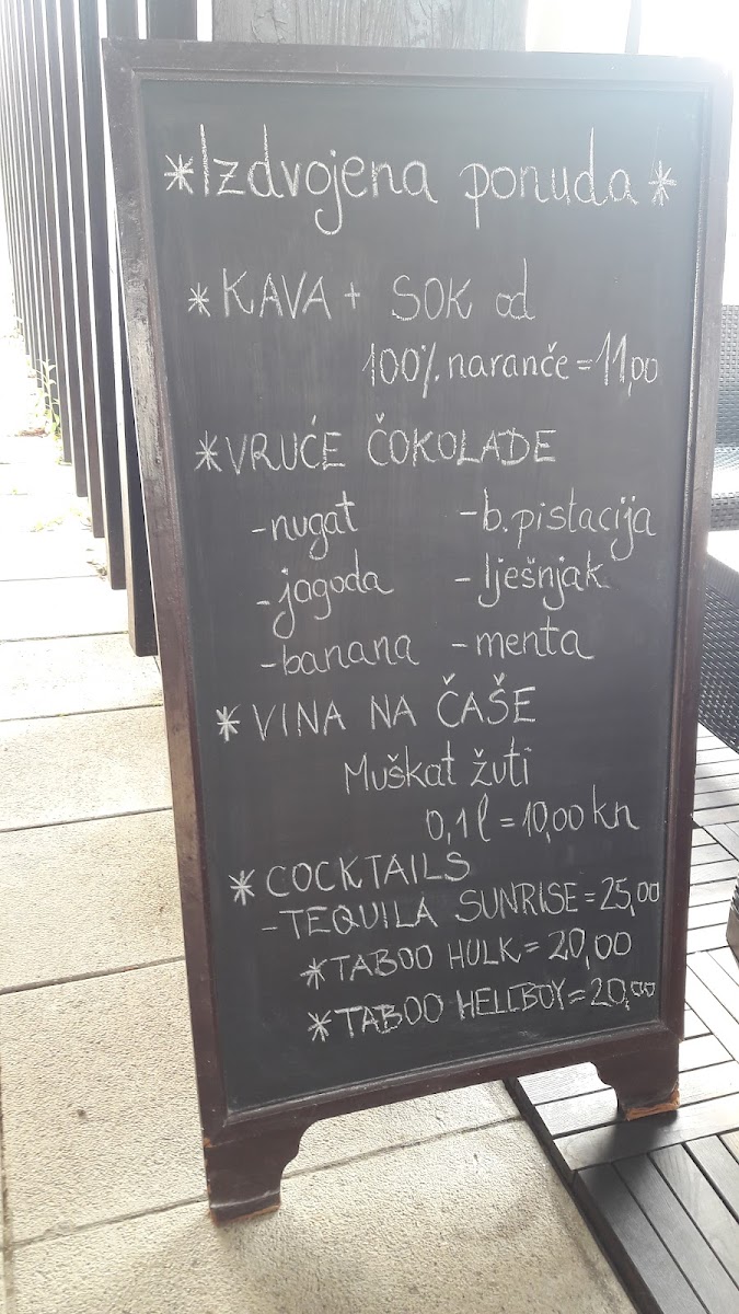 Menu Taboo Caffe-2
